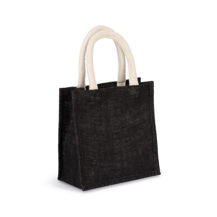  Sac style cabas en toile de jute - petit modèle