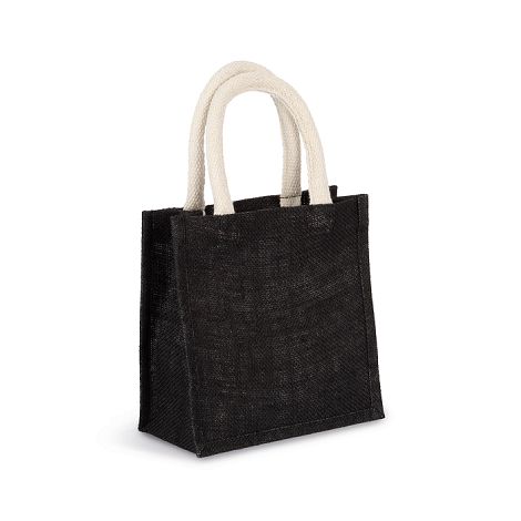  Sac style cabas en toile de jute - petit modèle