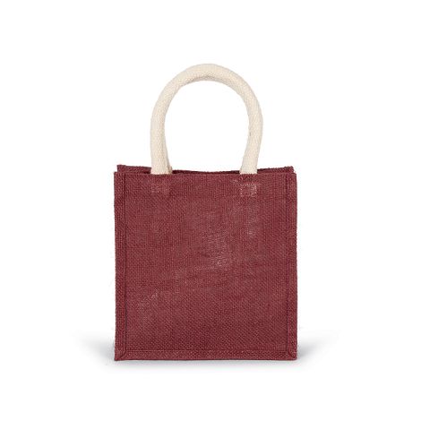  Sac style cabas en toile de jute - petit modèle