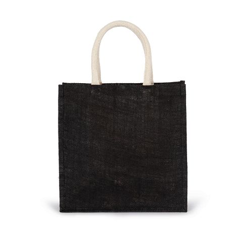  Sac style cabas en toile de jute - grand modèle