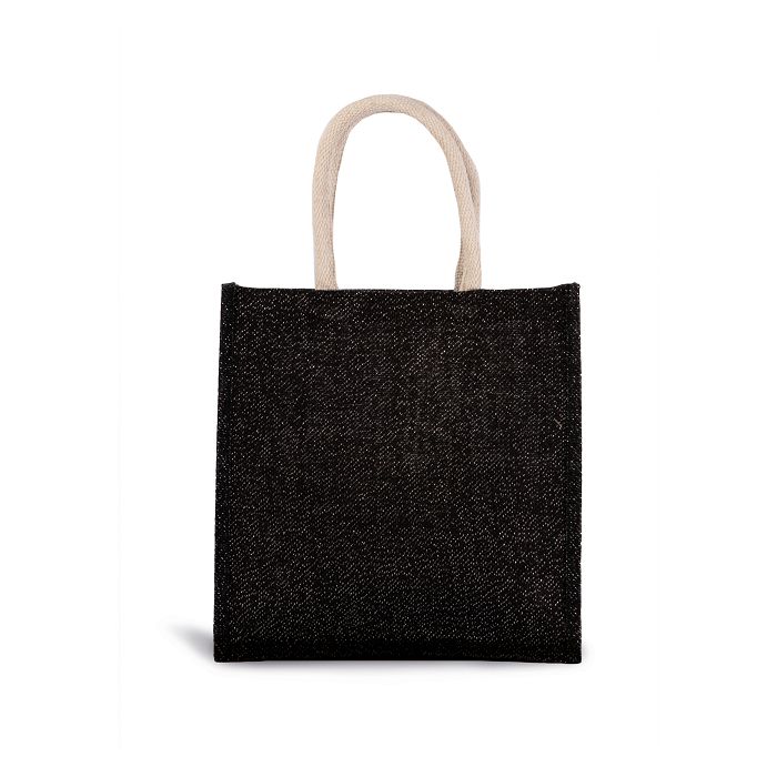  Sac style cabas en toile de jute - grand modèle