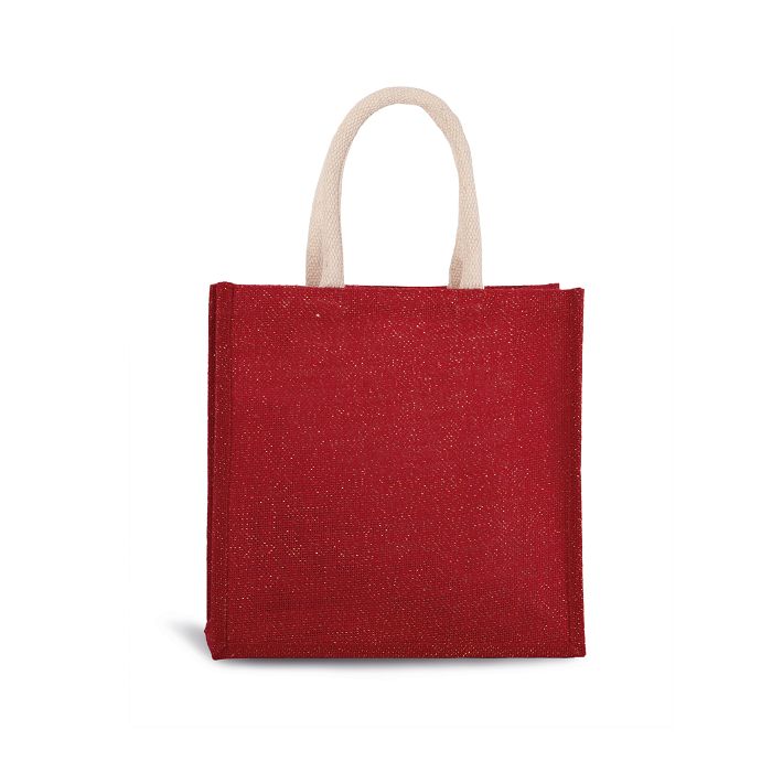  Sac style cabas en toile de jute - grand modèle