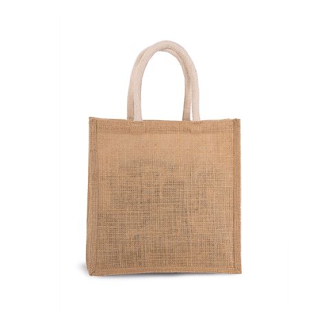  Sac style cabas en toile de jute - grand modèle