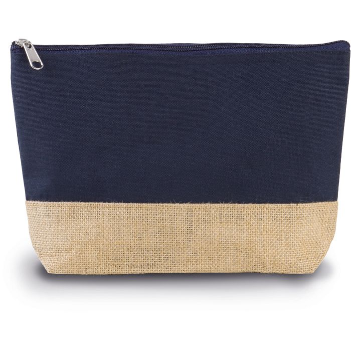  Pochette en toiles de coton et jute