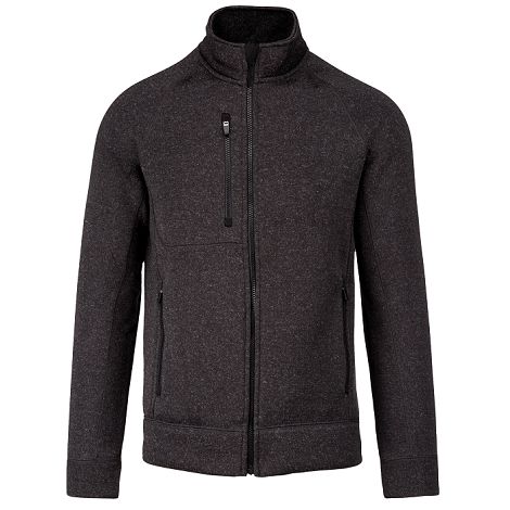  Veste zippée chinée homme