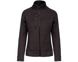 Veste zippée chinée femme