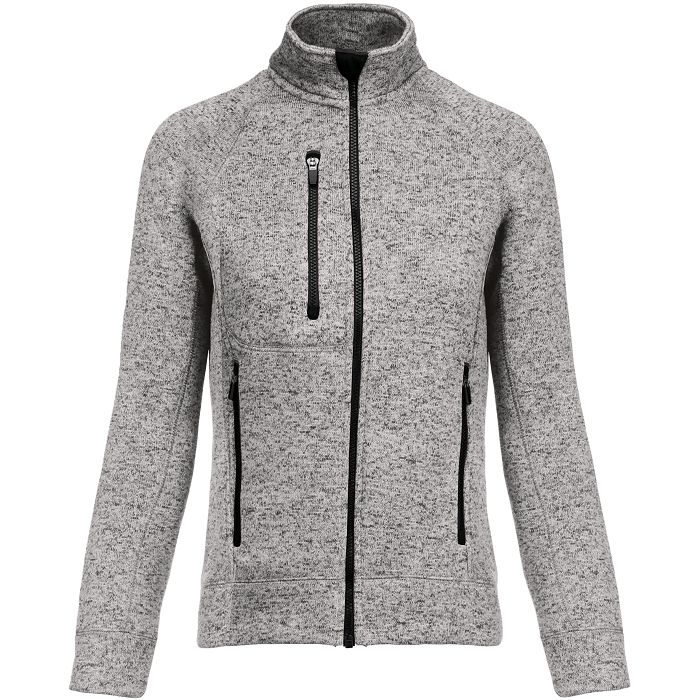  Veste zippée chinée femme