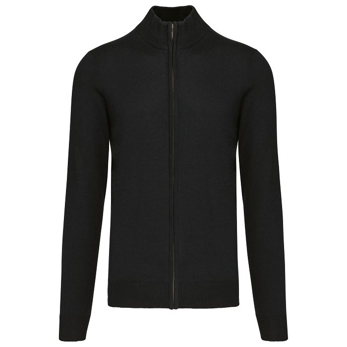  Cardigan zippé homme