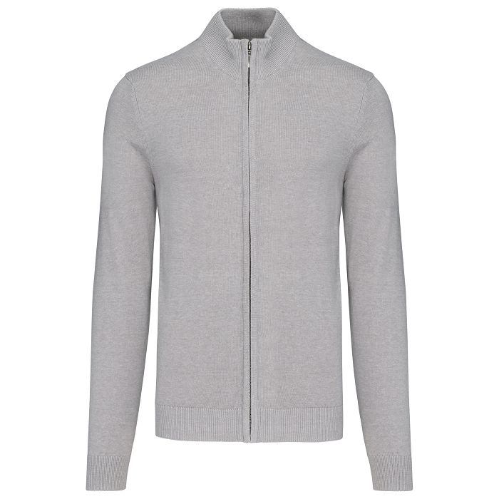  Cardigan zippé homme