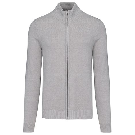  Cardigan zippé homme