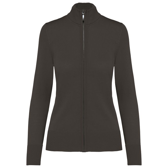  Cardigan zippé femme