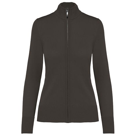  Cardigan zippé femme