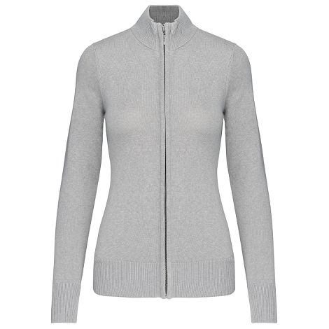  Cardigan zippé femme