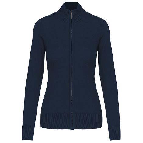  Cardigan zippé femme