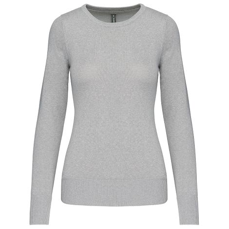  Pull col rond femme