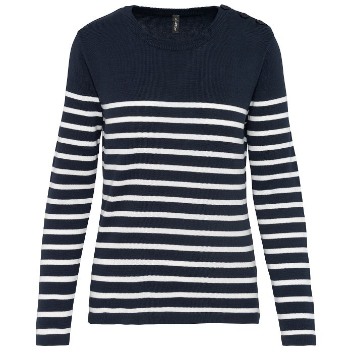  Pull marin femme