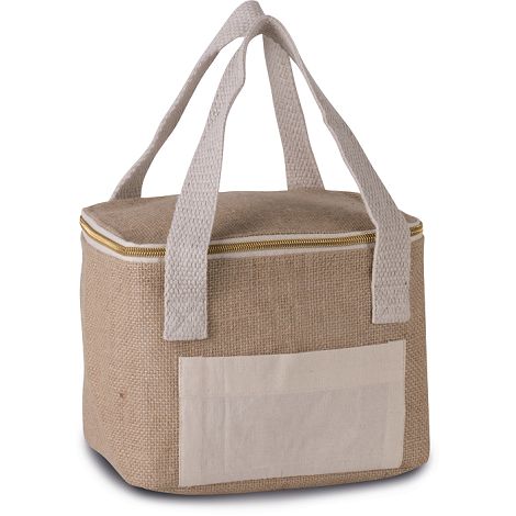  Sac isotherme en jute - petit modèle