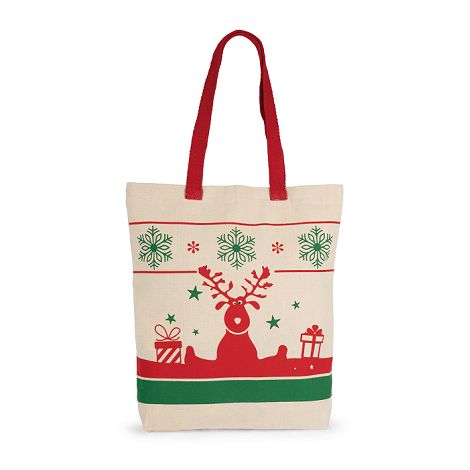  Sac shopping avec motifs de Noël