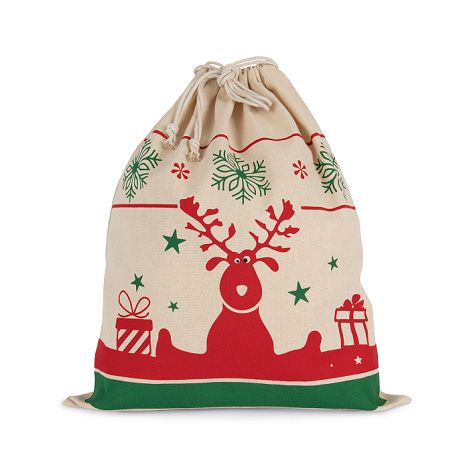  Sac avec cordon motifs de Noël