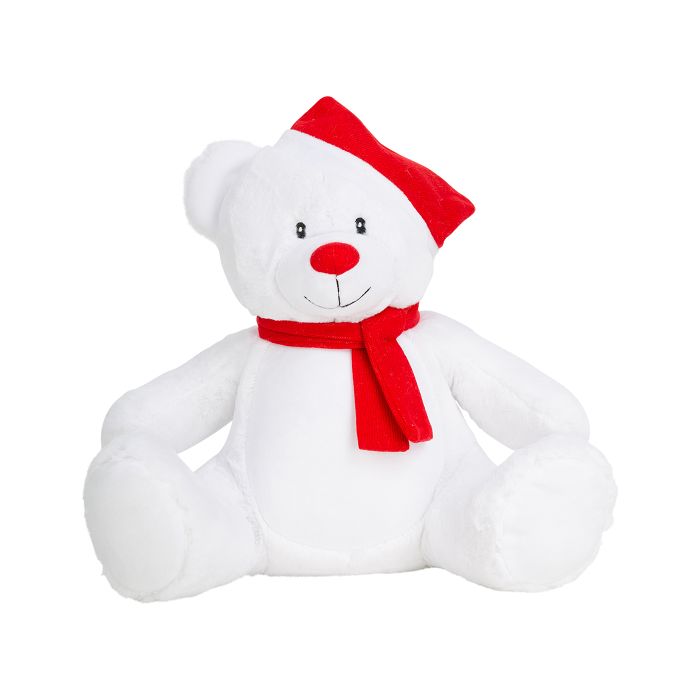  Peluche zippée ours de Noël