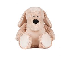 Peluche zippée Chien