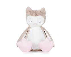 Peluche zippée Chouette