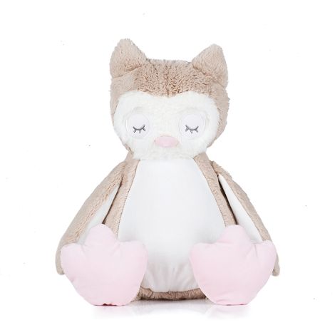  Peluche zippée Chouette