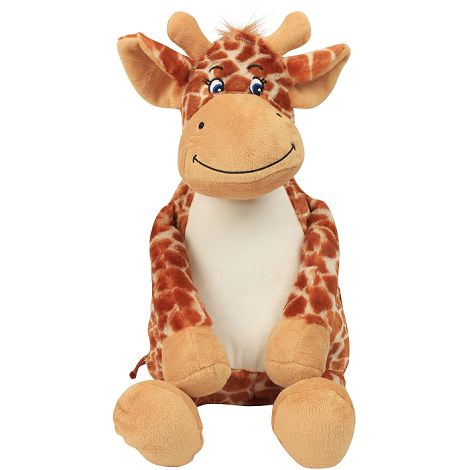  Peluche zippée Giraffe