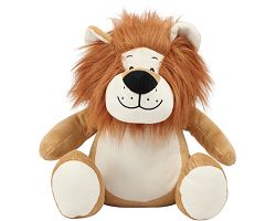 Peluche zippée Lion