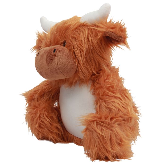  Peluche zippée vache