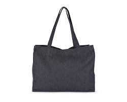 Grand sac shopping denim