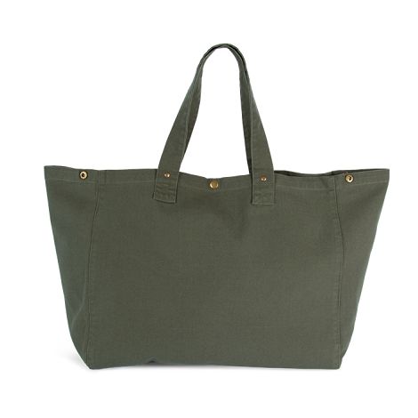 Sac de shopping en coton délavé