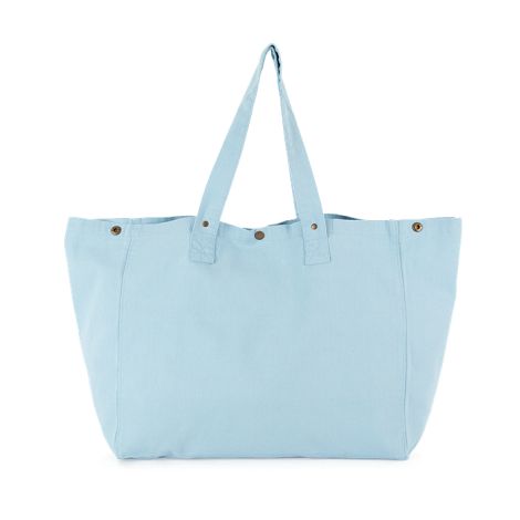 Sac de shopping en coton délavé