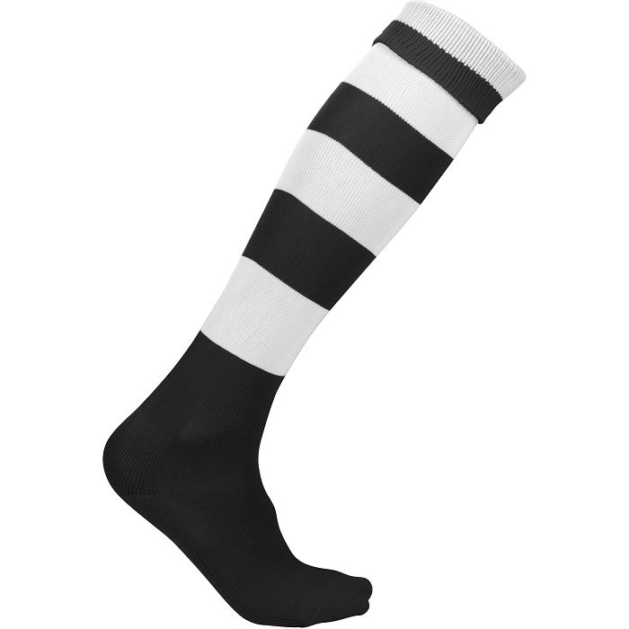  Chaussettes de sport cerclées unisexe