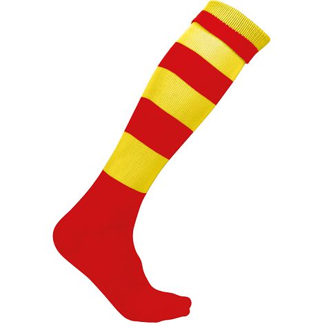  Chaussettes de sport cerclées unisexe