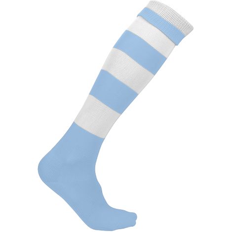  Chaussettes de sport cerclées unisexe