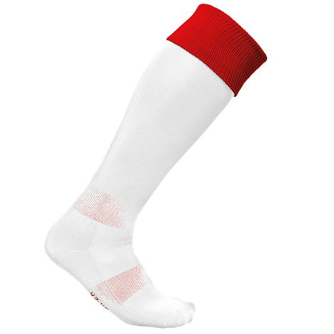  Chaussettes de sport bicolores unisexe