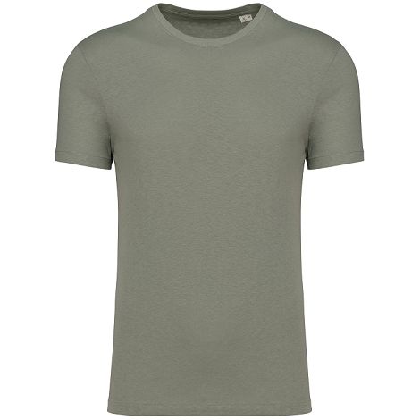  T-shirt en coton bio et lin unisexe