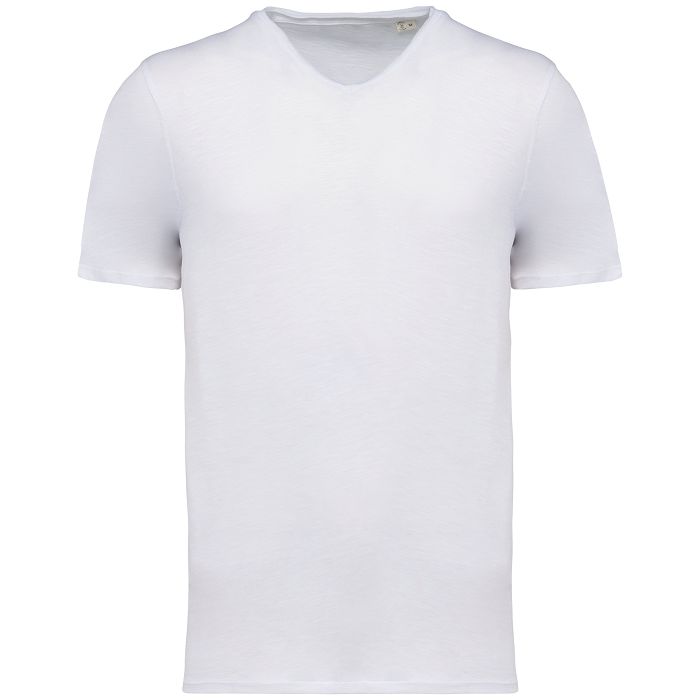  T-shirt Slub bords francs homme