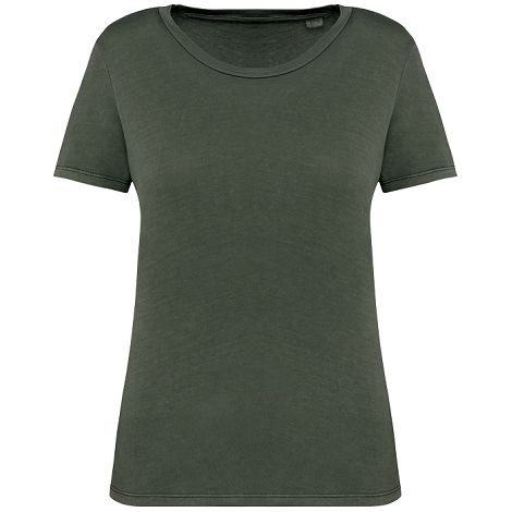  T-shirt délavé femme