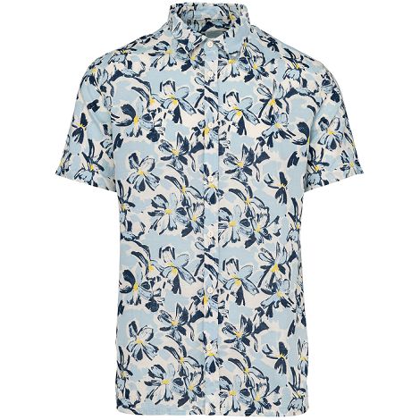  Chemise imprimé côtier homme