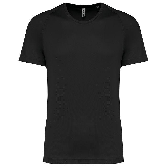  T-shirt de sport à col rond recyclé homme