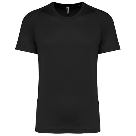  T-shirt de sport à col rond recyclé homme