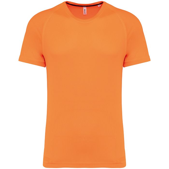  T-shirt de sport à col rond recyclé homme