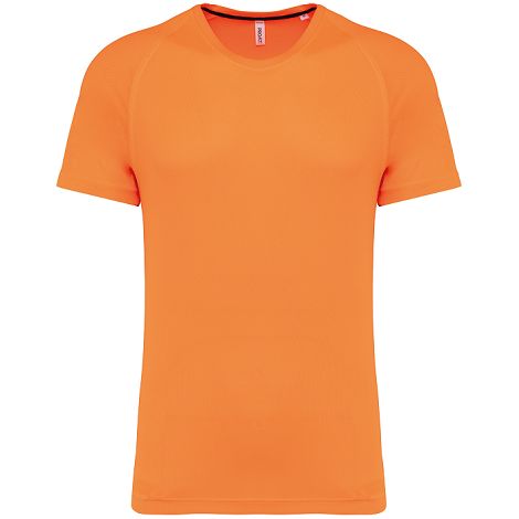  T-shirt de sport à col rond recyclé homme