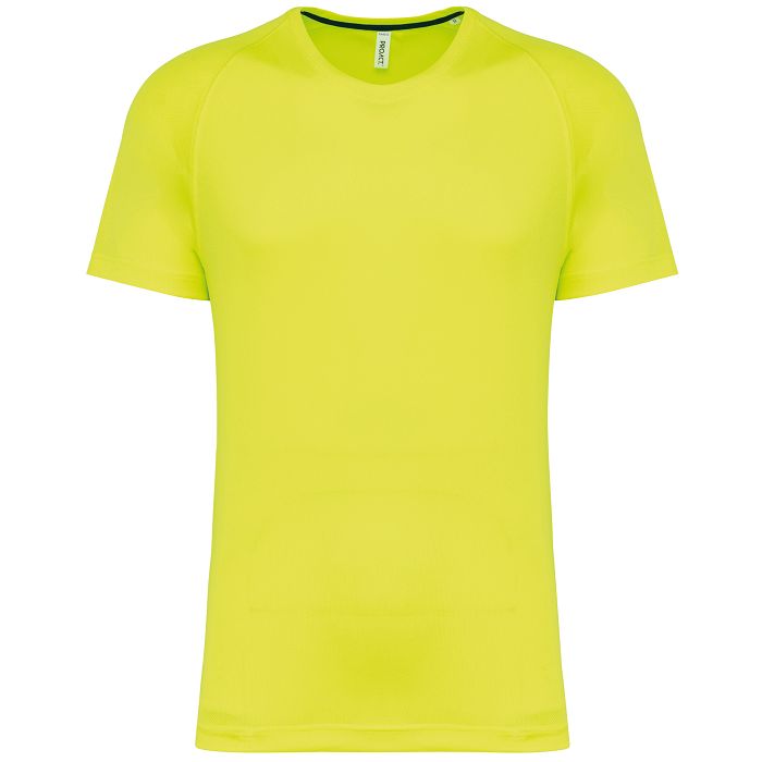  T-shirt de sport à col rond recyclé homme