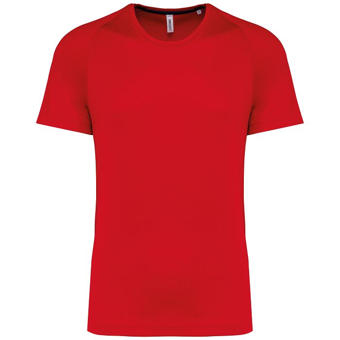  T-shirt de sport à col rond recyclé homme