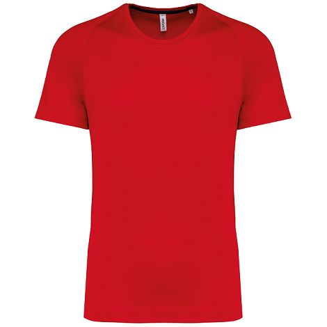  T-shirt de sport à col rond recyclé homme