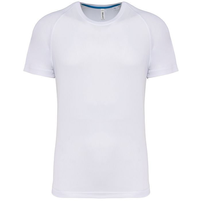  T-shirt de sport à col rond recyclé homme