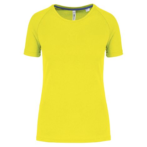  T-shirt de sport à col rond recyclé femme